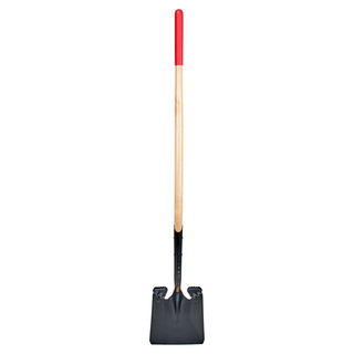 Corona SS16000 Boron Steel 14-Gauge Square Point Shovel, Hardwood Handle
