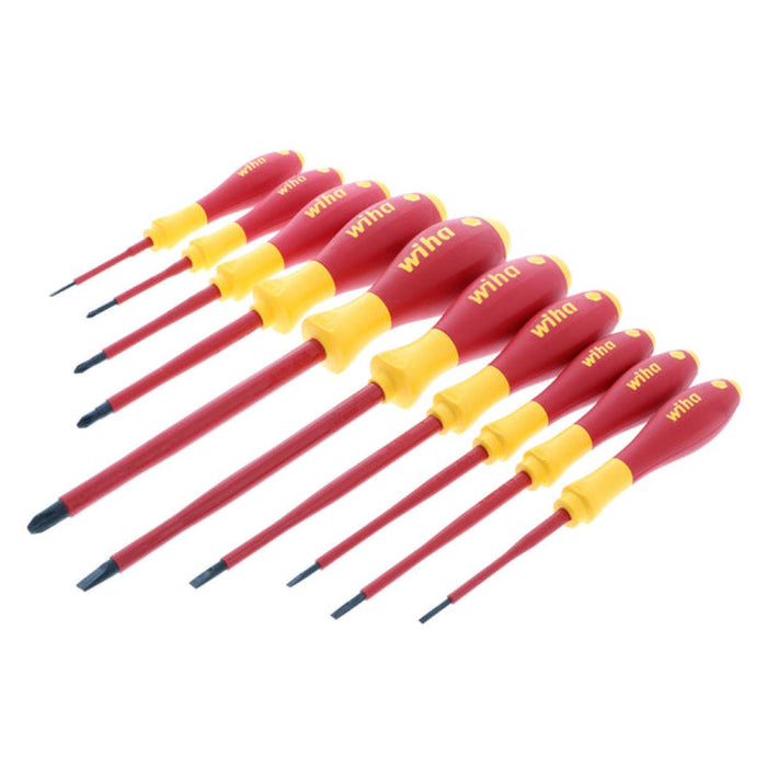 Wiha 32093 10 Piece Insulated Slotted and Phillips Set