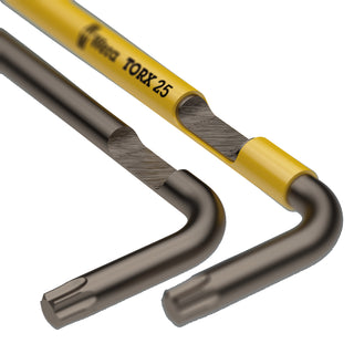 Wera 967 SXL HF TORX® L-key Multicolour with holding function, long, TX 25 x 154 mm