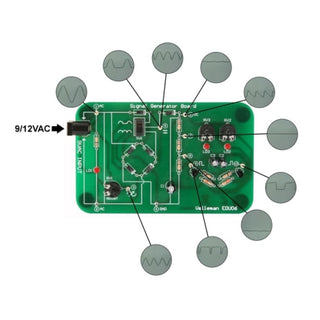 Velleman EDU06 Oscilloscope Tutor Board