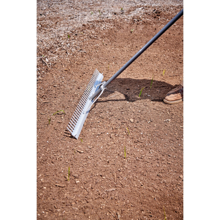 Corona RK16630 Full Aluminum Landscape Rake, 36 in. Head, 36 Tines, Poly Grip