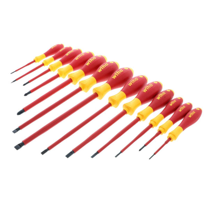 Wiha 32094 13 Piece Insulated Slotted and Phillips Screwdriver Set