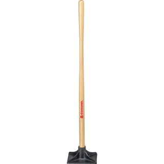 Corona UT 60050 Dirt Tamp, 8 in. x 8 in., 43 in. Ash Wood Handle