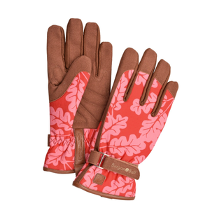 Corona GLO/OAKPOPPYML Love the Glove Garden Gloves, Oak Leaf Poppy, Medium/Large