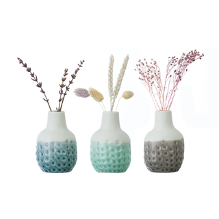 Corona GIG/DOTVASETRIO  Burgon & Ball® Dotty Mini Trio Vases