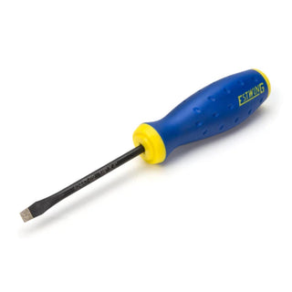 Estwing 42447-02 1/4-Inch x 6-Inch Slotted Magnetic Diamond Tip Screwdriver with Ergonomic Handle