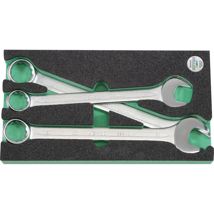 Heyco 00970000482 Metric Combination Wrench Set, 3 Pieces