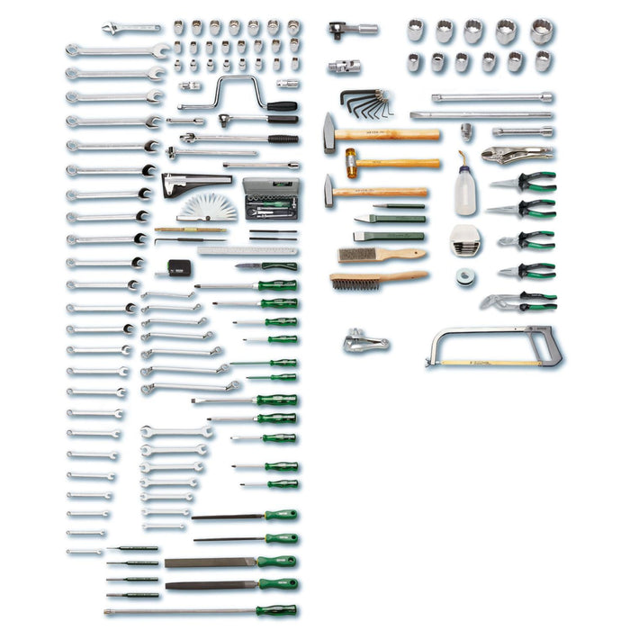 Heyco 01128943282 Workshop Trolley Tool Set, 1128-943-M, 166 Pc.
