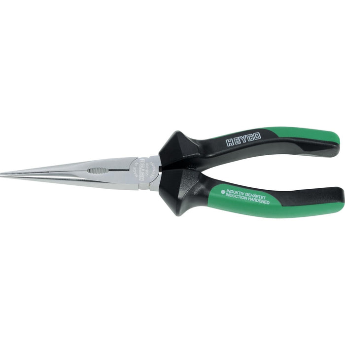 Heyco 01208020086 Snipe Nose Pliers, straight Length - 200 mm