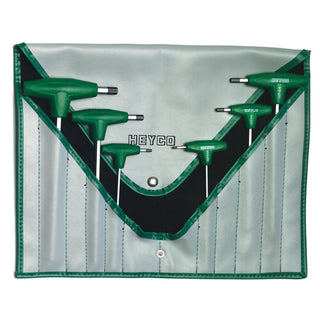 Heyco 01337722080 Hexagonal Head Wrench Sets for hexagon socket screws, 6 pcs.