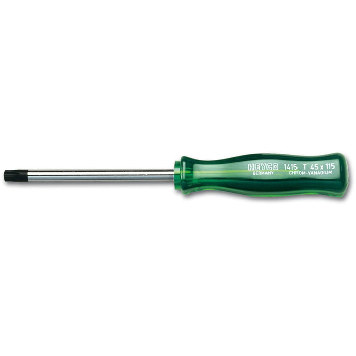 Heyco 01415000980 TORX® Screwdriver with Acetate Handle, Size-T9, Length-140mm