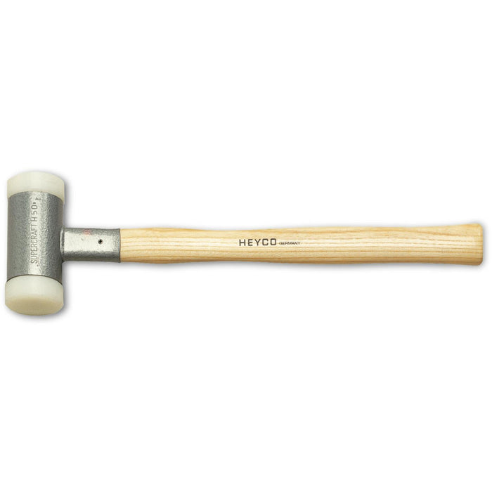 Heyco 01530003000 Dead Blow Nylon Hammer With Hickory Handle, 30 mm