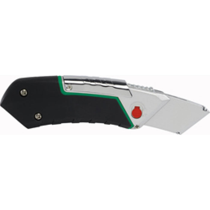Heyco 01664000400 Retractable Safety Cutter Knife, Automatic blade feed, Diecast aluminium housing
