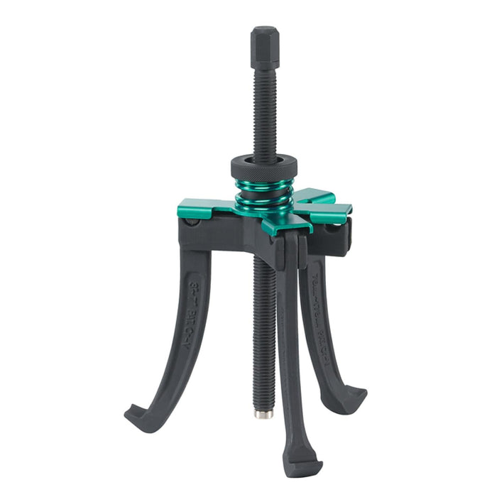 Heyco 02257000480 Pullers Continuously adjustable swivelling range by spring pressure