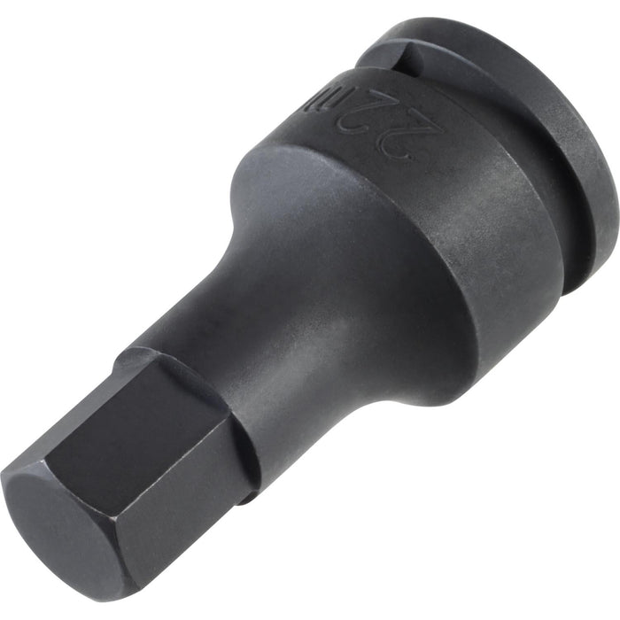 Heyco 06500312236 IMPACT-Screwdriver-Sockets For Hexagon Socket Screws, 3/4 Inch Drive 27mm