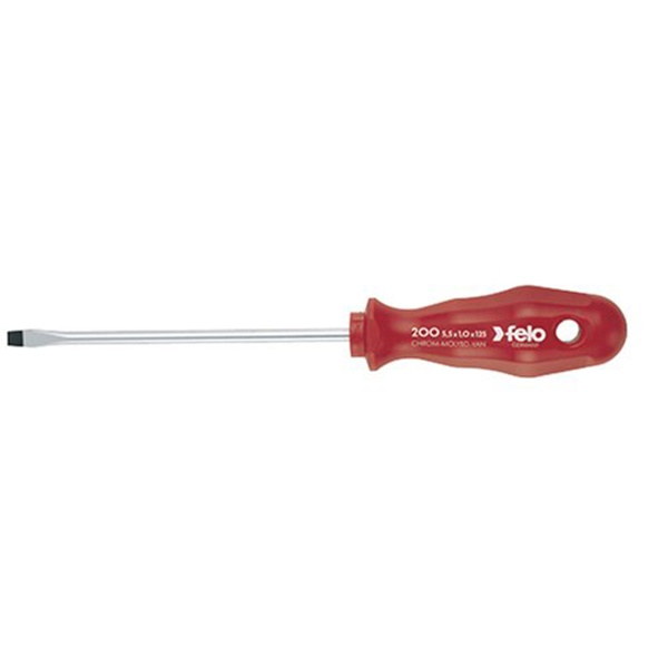 Felo 0715713001 3/32" x 3" Slotted Screwdriver, 200 Series, PPC Handle