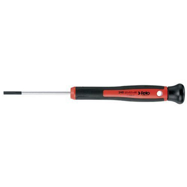 Felo 0715731738 1.5mm x 2.4" Precision Slotted Screwdriver, 240 Series