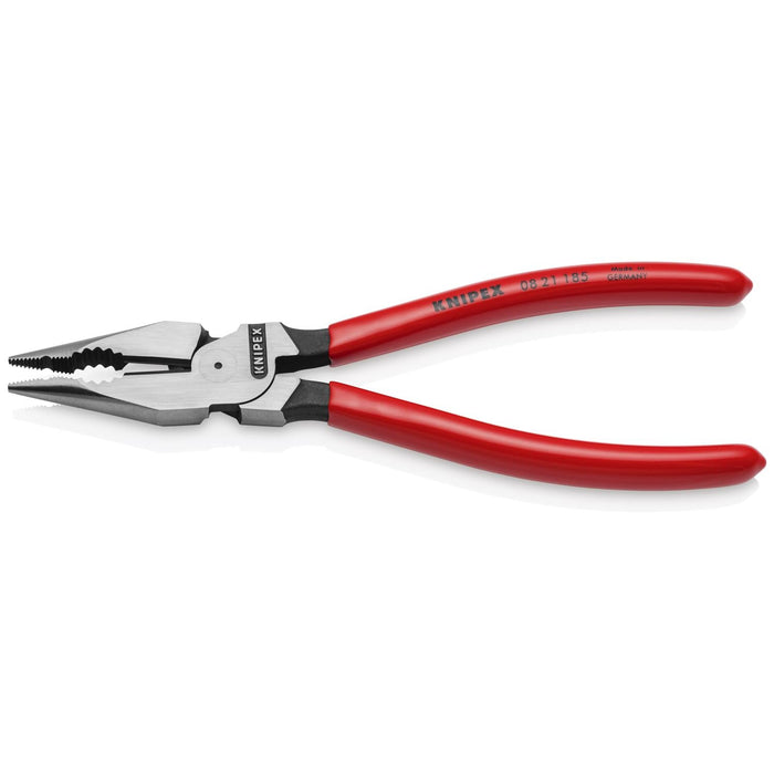 Knipex 08 21 185 SBA Needle-Nose Combination Pliers, 7 1/4"