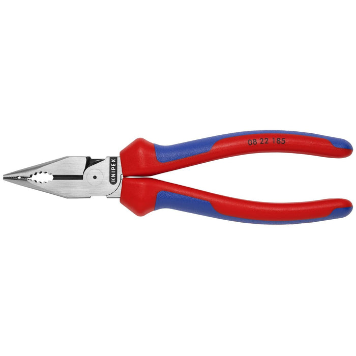 Knipex 08 22 185 SBA Needle-Nose Combination Pliers, 7 1/4"