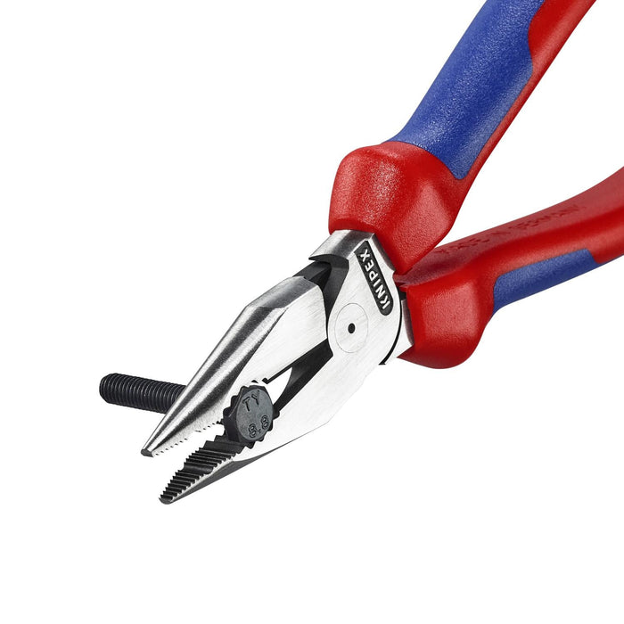 Knipex 08 22 185 Needle-Nose Combination Pliers, 7 1/4"