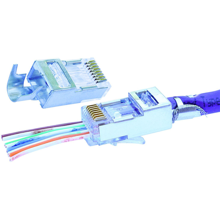 Platinum Tools 106185 RJ45 Cat6 Connector with Liner, 500-Pack
