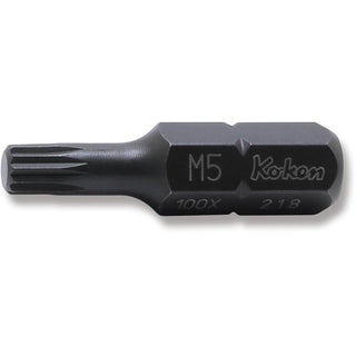 Ko-Ken 100X.32-M5 5/16 Hex Dr. Bit XZN M5 Length 32 mm