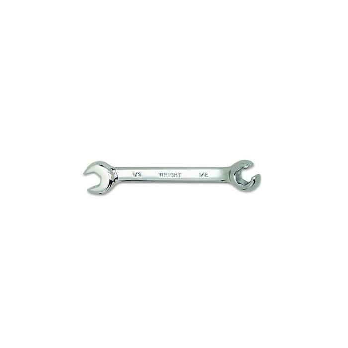 Wright Tool 1042 6-Point Combination Open End Flare Nut Wrench, 7/16 In.