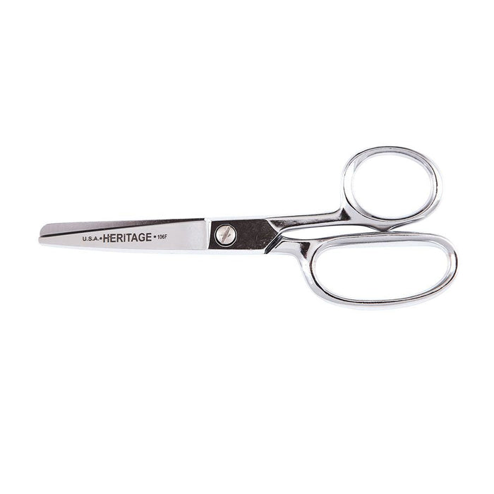 Heritage Cutlery 106F Straight Trimmer / Fully Round Tips, 6"