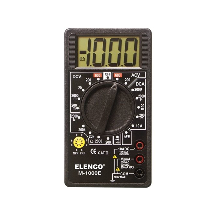 Elenco M-1000E Compact Multimeter
