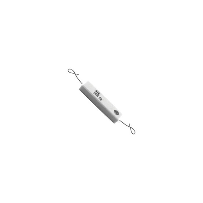 NTE Electronics 10W8D2 Resistor, Wire Wound, Axial Leaded, 5% Tolerance, 8.2 Ohm Resistance, 10W, 550V (Pack of 2)