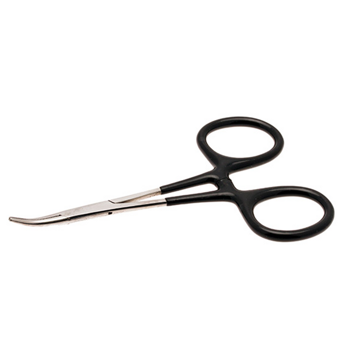 Aven 12012 5" Curved Hemostat w/ Plastic Coasted Handle