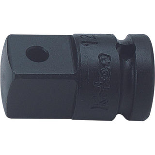 Ko-Ken 12233A-B 1/4 Inch Sq. Dr. Adaptor 3/8 Inch Square Length 22mm Ball Type