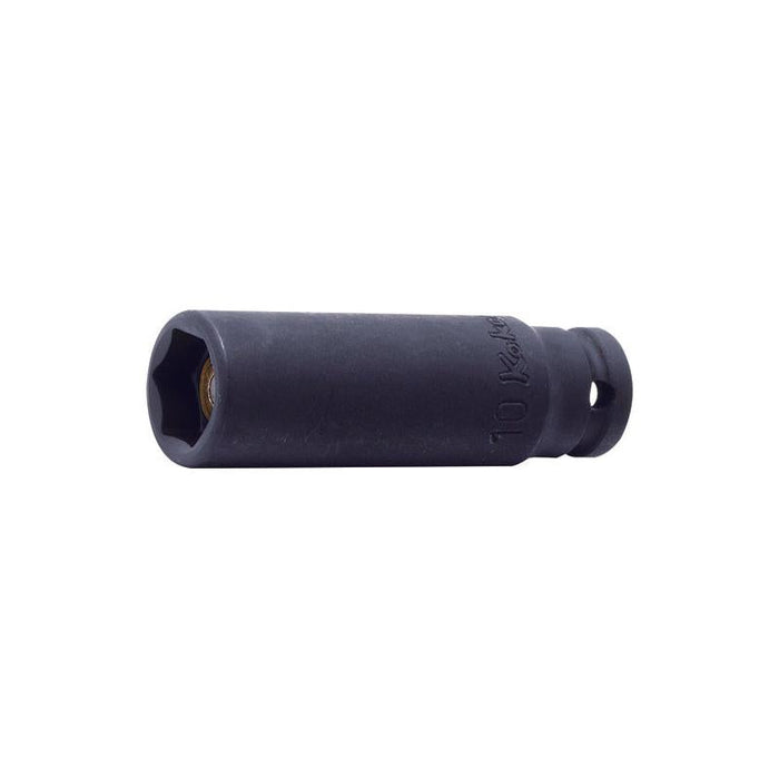 Koken 12300G-8 1/4 In Sq. Dr. Socket 8 mm 6 Point Length 48 mm Slide Magnet