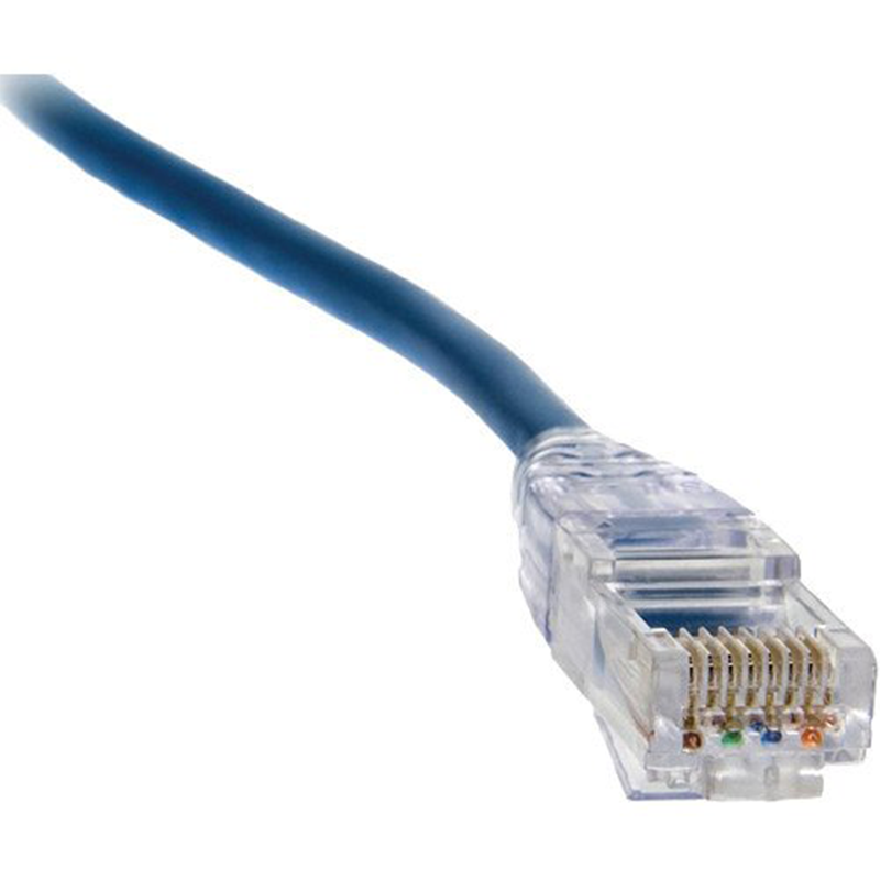Platinum Tools 106168J RJ45 CAT5E High Performance Round-Solid 3-Prong ...