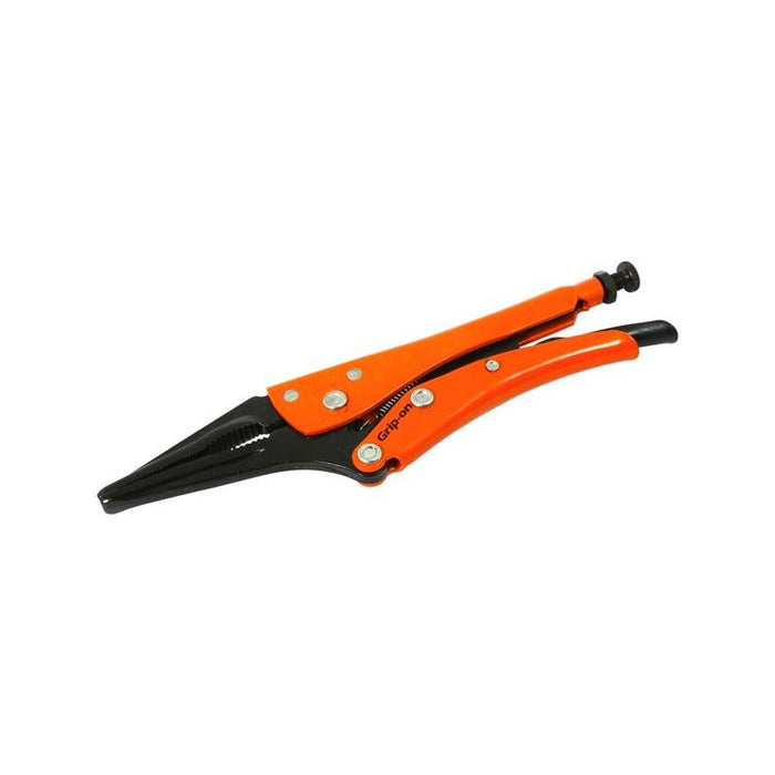 Grip-On 127F10 10 Inch Welding Long Nose Locking Pliers