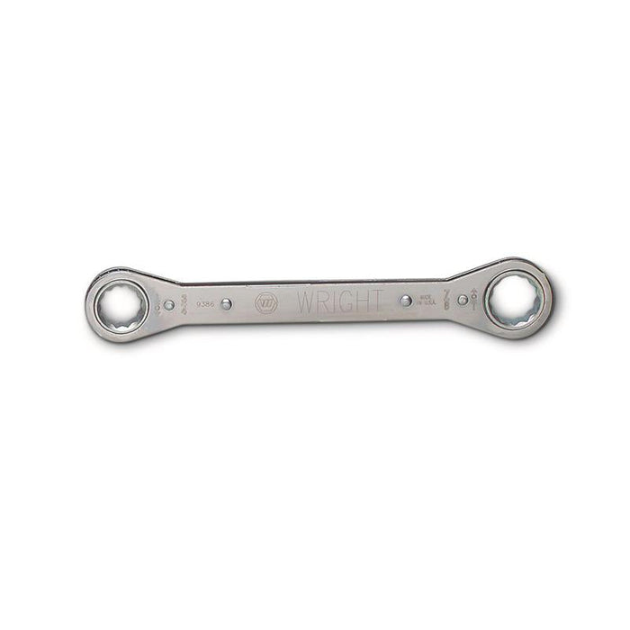 Wright Tool 9390 1-Inch x 1-1/16-Inch 12 Point Ratcheting Box Wrench