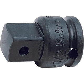 Ko-Ken 13344A-P 3/8 Inch Sq. Dr. Adaptor 1/2 Inch Square Length 32.5 mm Pin type