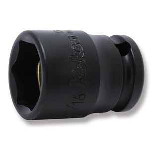 Ko-Ken 13400AG-11/16 3/8 Inch Sq. Dr. Socket 11/16 Inch 6 Point Length 32 mm Magnet