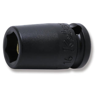 Ko-Ken 13400AG-7/16 3/8 Inch Sq. Dr. Socket 7/16 Inch 6 Point Length 32 mm Magnet