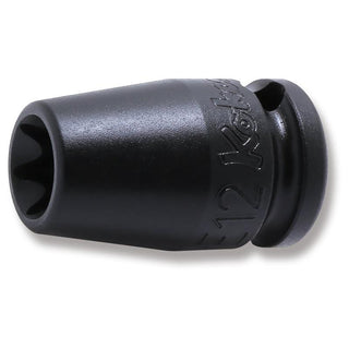 Ko-Ken 13425EG-E12 3/8 Inch Sq. Dr. Socket TORX® E12 Length 32 mm Magnet