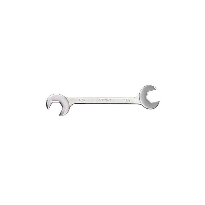 Wright Tool 1398 2-Inch x 2-Inch Double Angle Open End Wrench 15 & 60 Degree Angles.