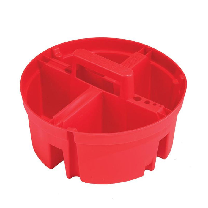 Bucket Boss 15054 Super Stacker Small Parts Organizer;Red