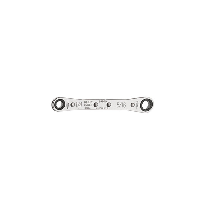 Klein Tools 68200 1/4" x 5/16"Ratcheting Box Wrench