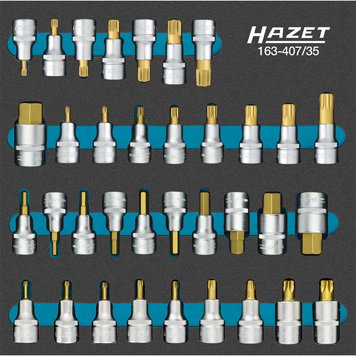 Hazet 163-407/35 Screwdriver socket set