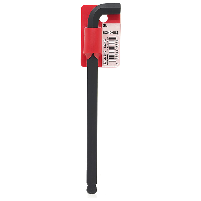 Bondhus 16568 Stubby Ball End Hex L-Wrenches, 6.0 mm, Barcoded, 2 Pack