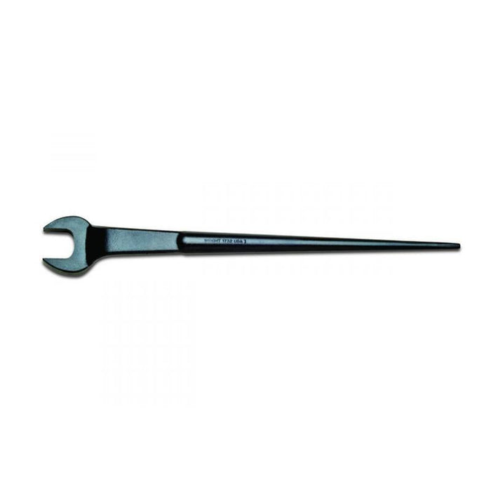 Wright Tool 1732 Black Finish Structural Wrench with Offset Head, 1"