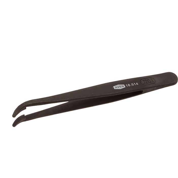 Aven 18514 2AB Curved Flat Rounded Tweezers