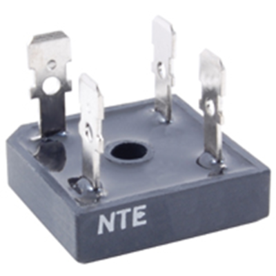 NTE Electronics NTE53022 BRIDGE RECTIFIER 35A 200V FULL WAVE SINGLE PHASE