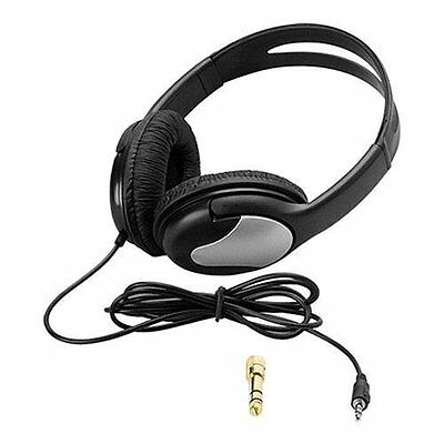 Hosa Technology HDS-100 Stereo Headphones, 1/8" Mini-Plug, Padded Earcups