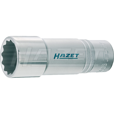Hazet 900TZ-16 (12-Point) Hollow 12.5mm (1/2") 16 Socket